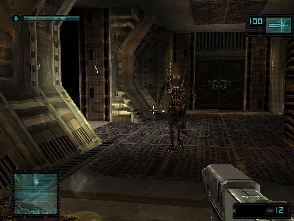 Alien Resurrection PS1 screenshots
