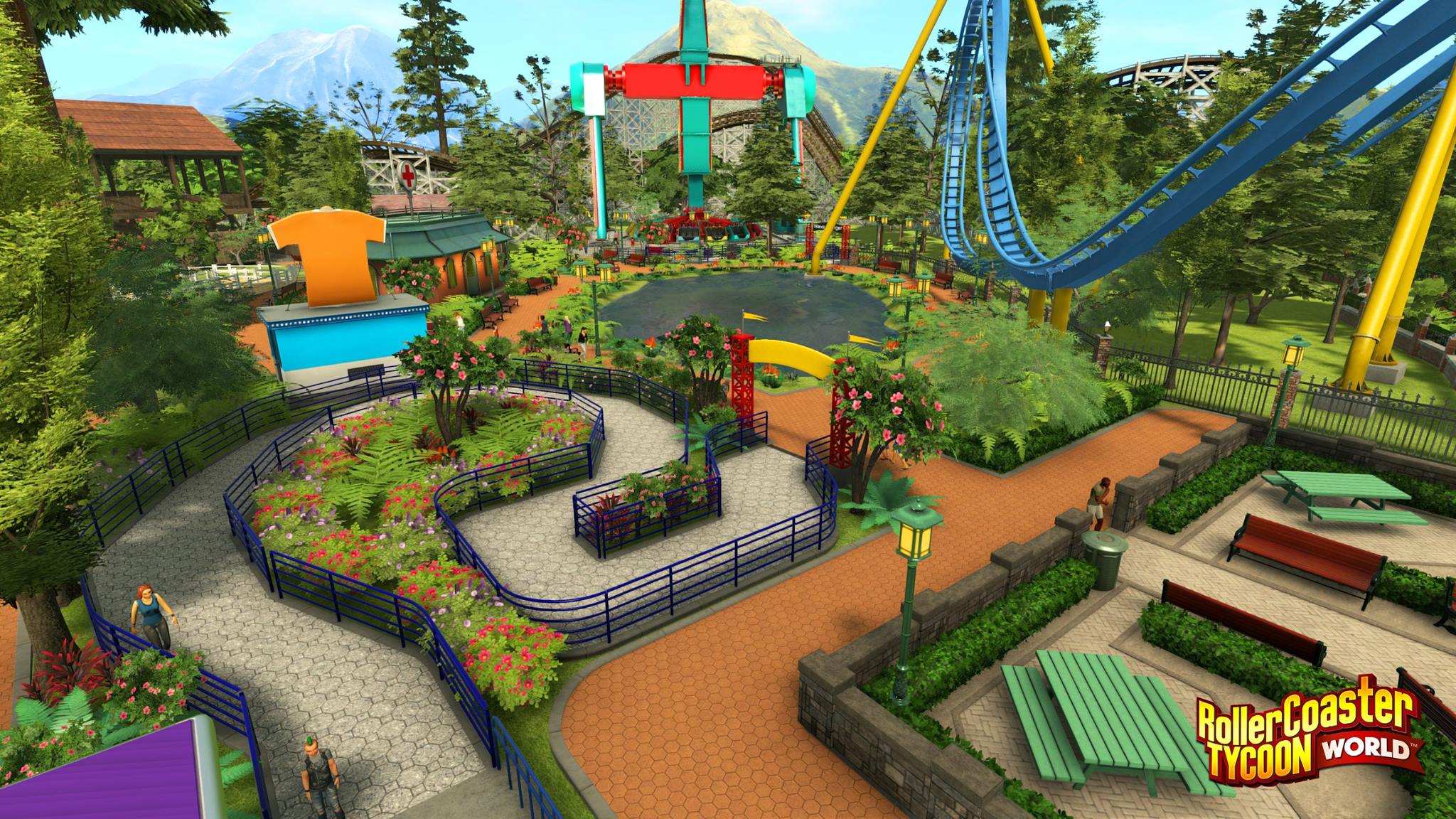 Rollercoaster Tycoon World: 5 New Screenshots - GamerBolt