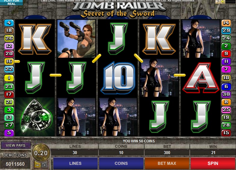Tomb Raider 2 Online Slots