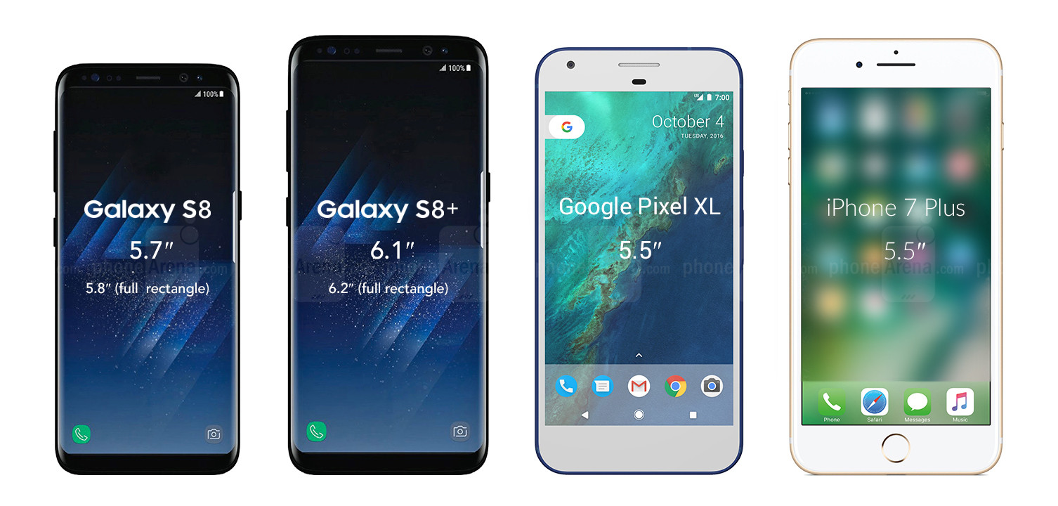 Samsung's new S8 showing the task at hand for close competitors
