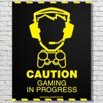 gamer poster
