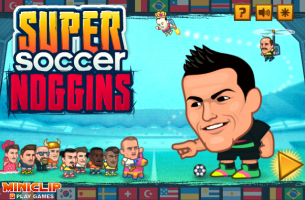 Super Soccer Noggins: Funny Arcade Fun on the Field