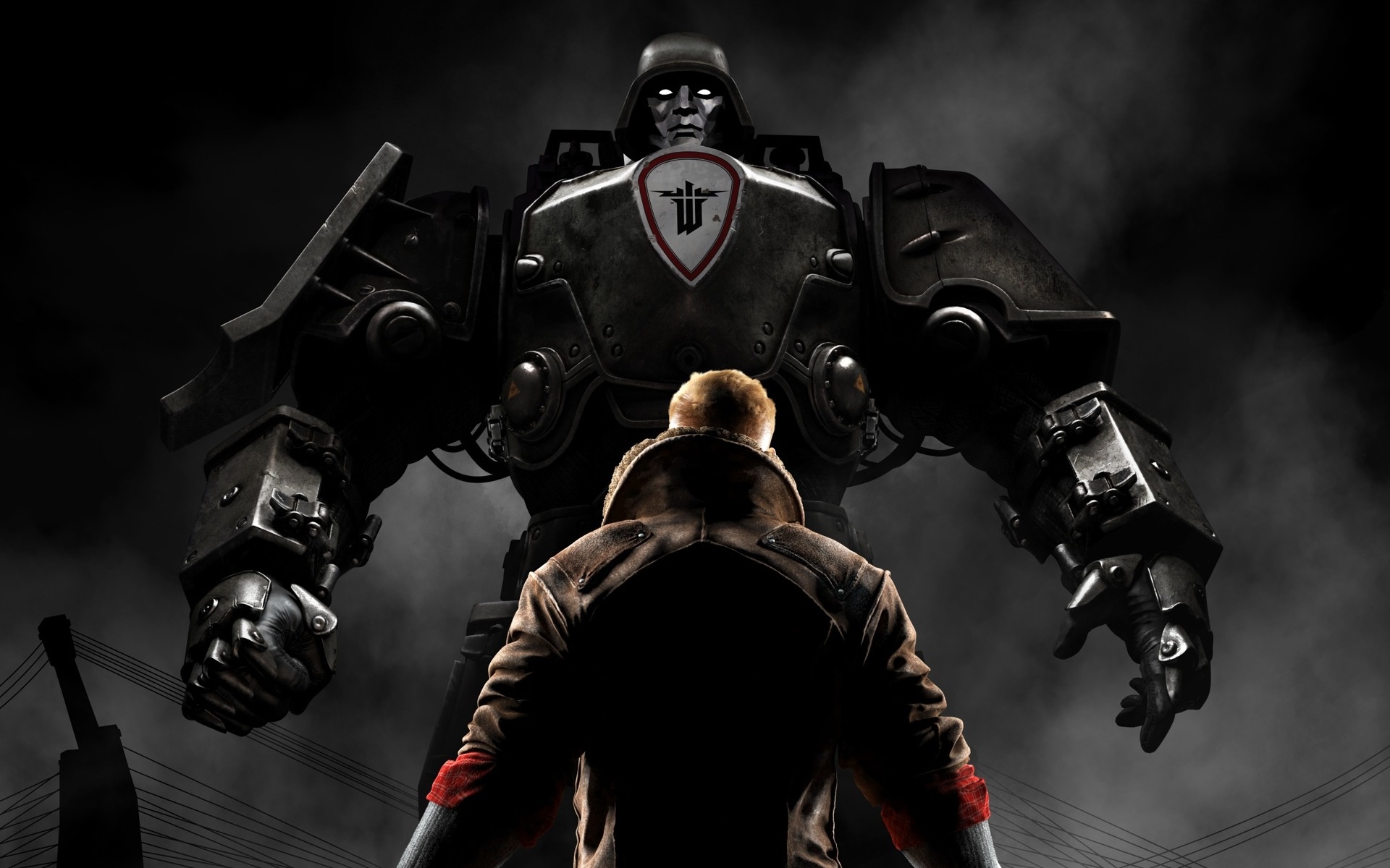 Wolfenstein The New Order Game HD Wallpaper  Covers Heat  Wolfenstein  Wolfenstein the new order Epic games