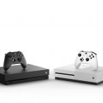 Xbox One X Console Controller Hrz Family Mirror White and Black