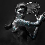 tennis computer graphic