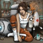 Portal chell art