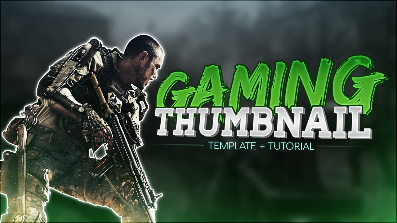 How To Make Gaming Thumbnails For Your YouTube Channel with Fo picture