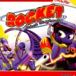 rocket robot on wheels