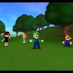 Mario-Golf-64-Switch-Online-drunk-Luigi-screenshot