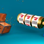 Online,Casino.,3d,Realistic,Roulette,Wheel,On,Blue,-,Green