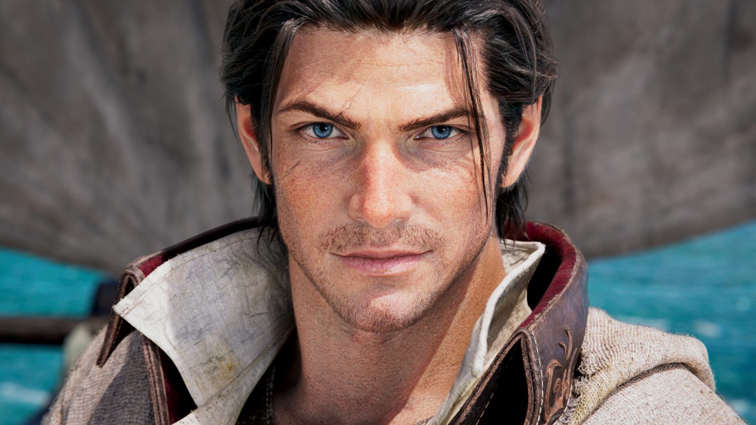 The main character in Final Fantasy XIV: Dawntrail