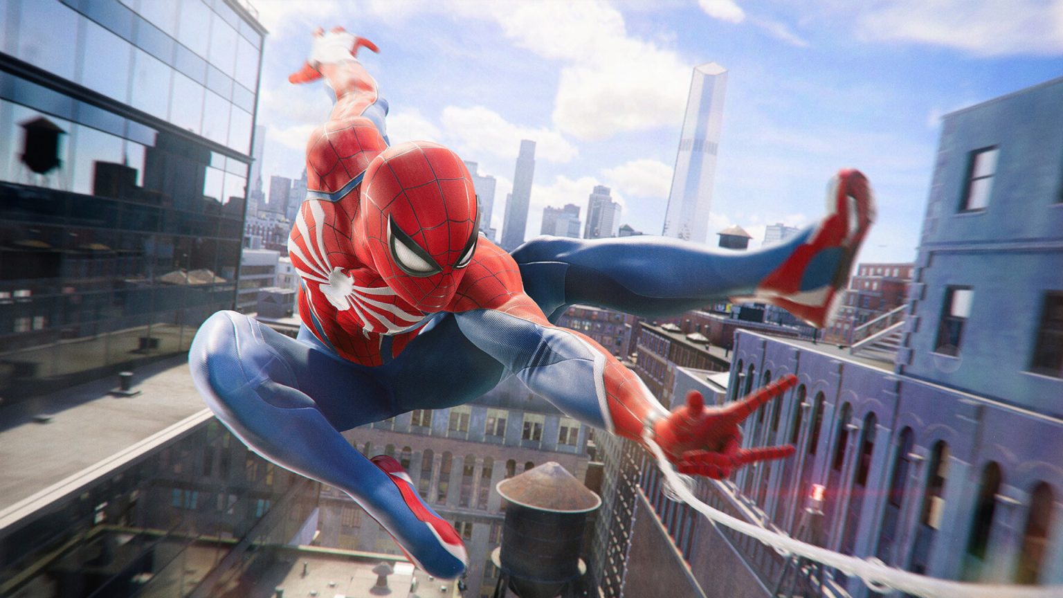 This Week in Gaming News: October 14th – October 20th, 2024 Spider-Man shooting a web in Marvel's Spider-Man 2
