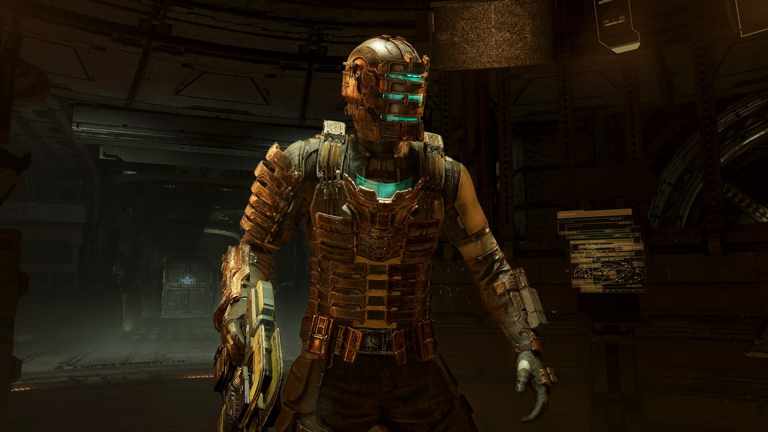 Isaac Clarke in Dead Space
