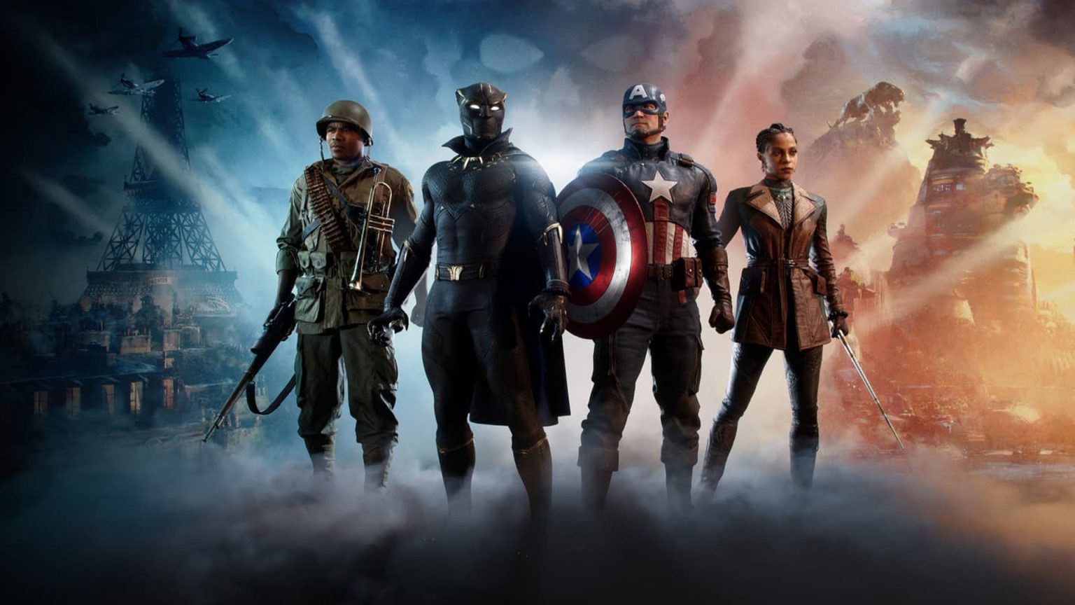 The characters featured in Marvel 1943: Rise of Hydra