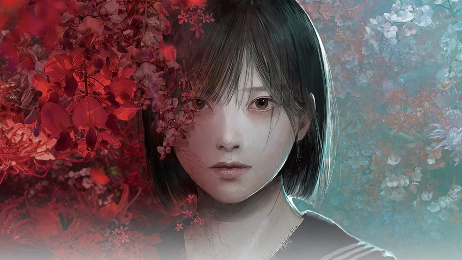 Artwork of the main character in Silent Hill f