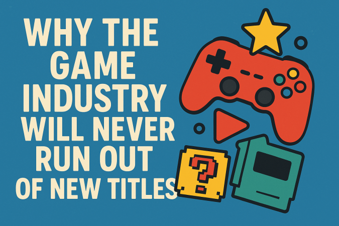 Why The Game Industry Will Never Run Out of New Titles