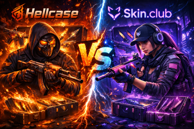 Hellcase vs Skin.Club