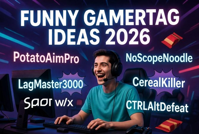 Funny Gamertag Ideas That Will Make Your Friends Laugh in 2026