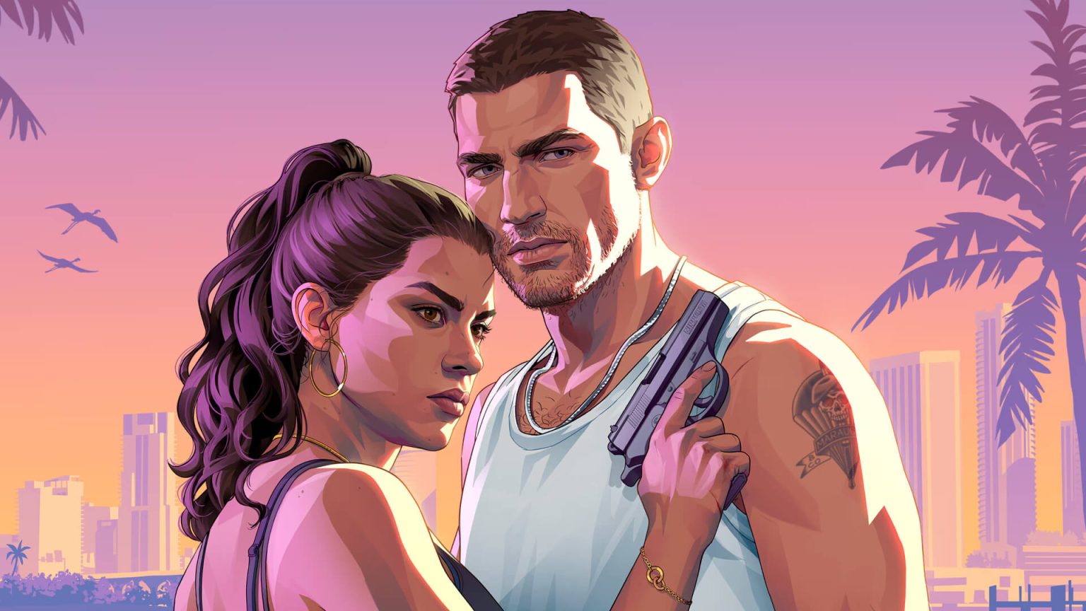 Lucia and Jason in Grand Theft Auto 6 artwork